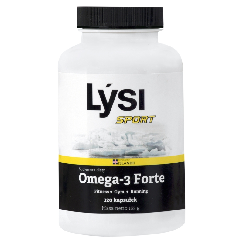 Lysi Sport Omega 3 Forte 1000 mg, 120 kapsułek
