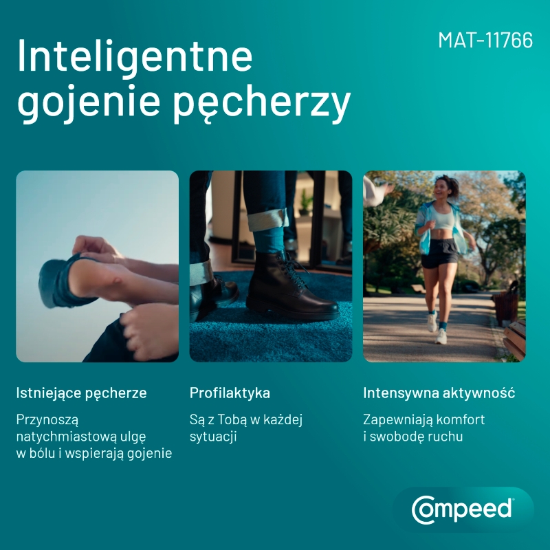 Compeed , plastry na pęcherze rozmiar średni, 5 szt.