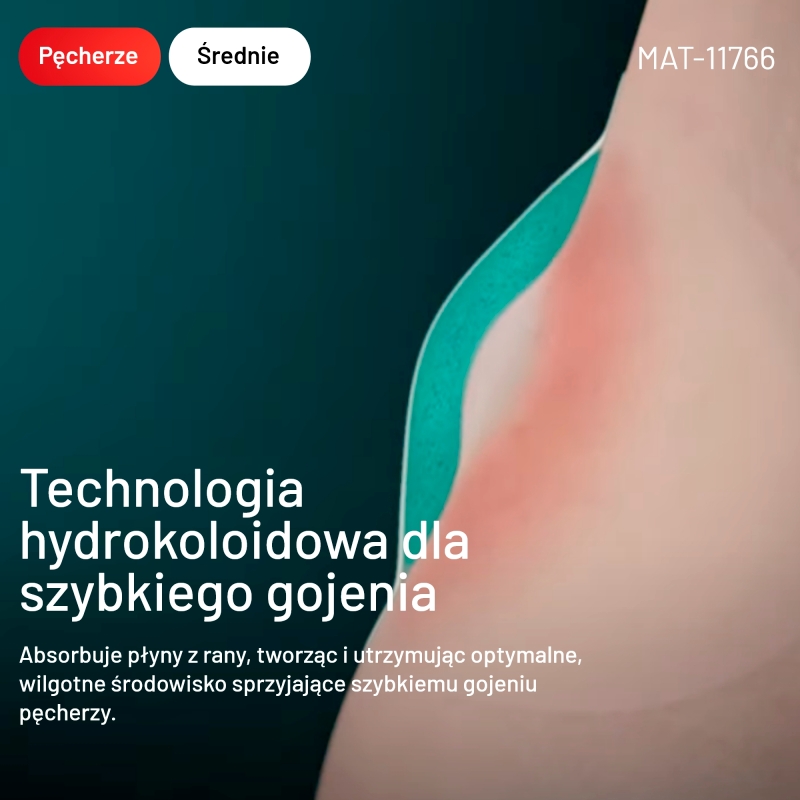 Compeed , plastry na pęcherze rozmiar średni, 5 szt.