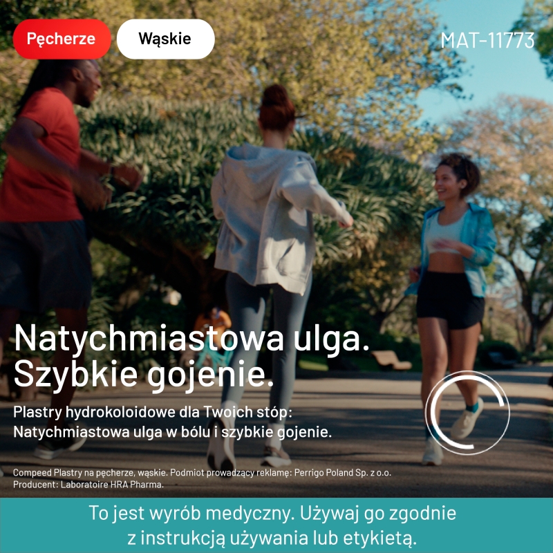 Compeed Plastry na pęcherze, zapewniające szybkie gojenie się ran, wąskie, 6 szt.