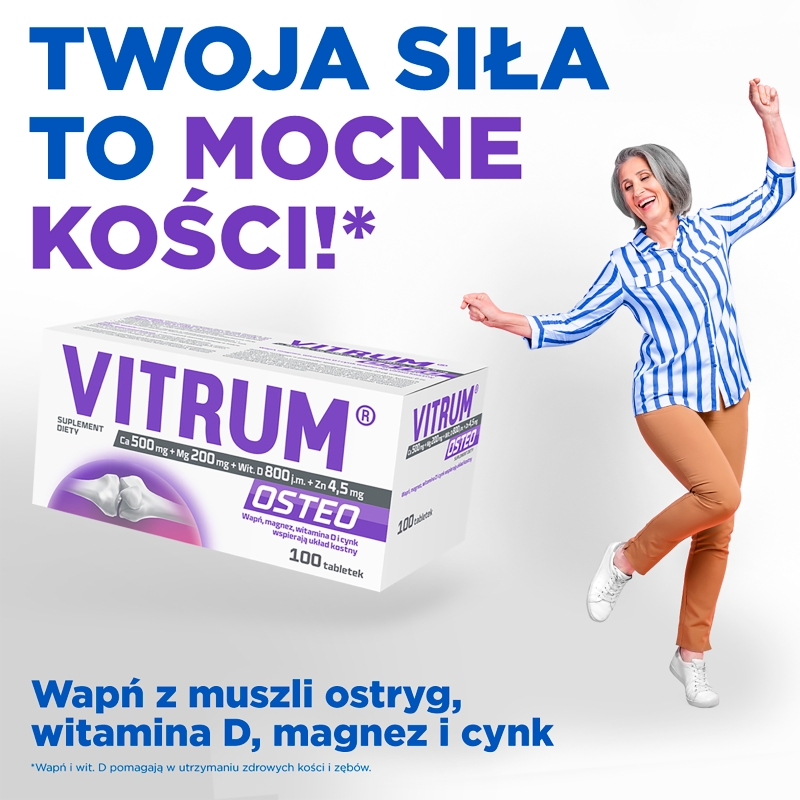 Vitrum Osteo, 60 tabletek