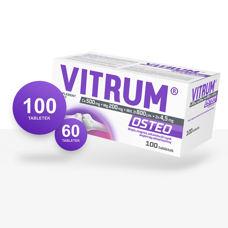 Vitrum Osteo, 100 tabletek