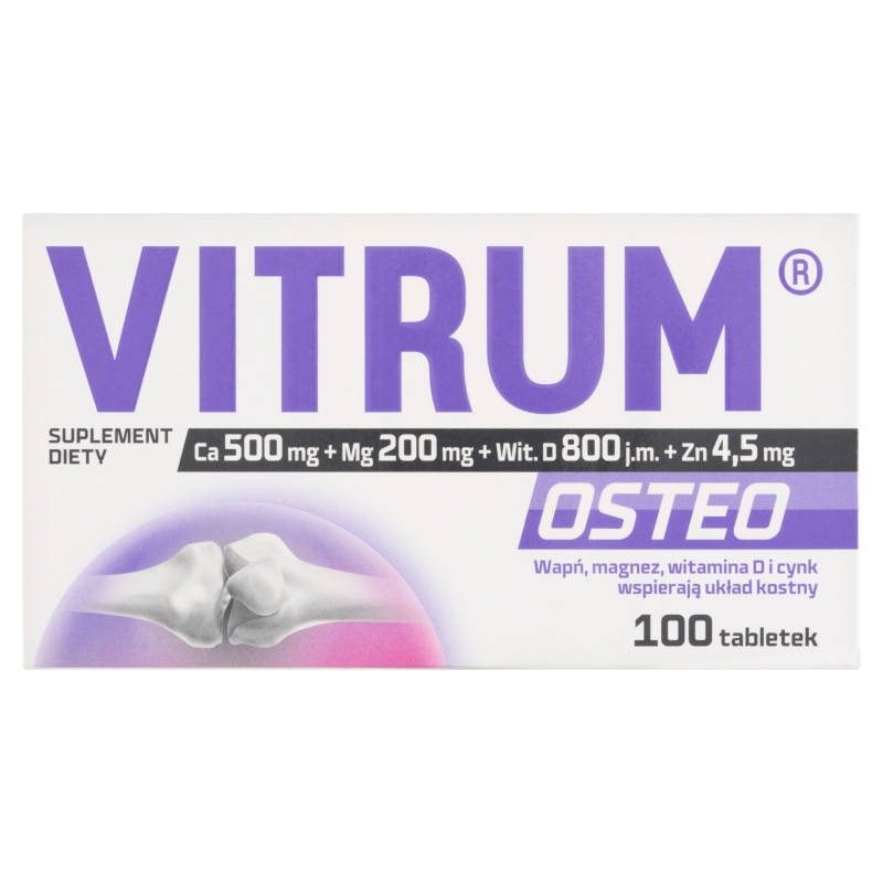 Vitrum Osteo, 100 tabletek