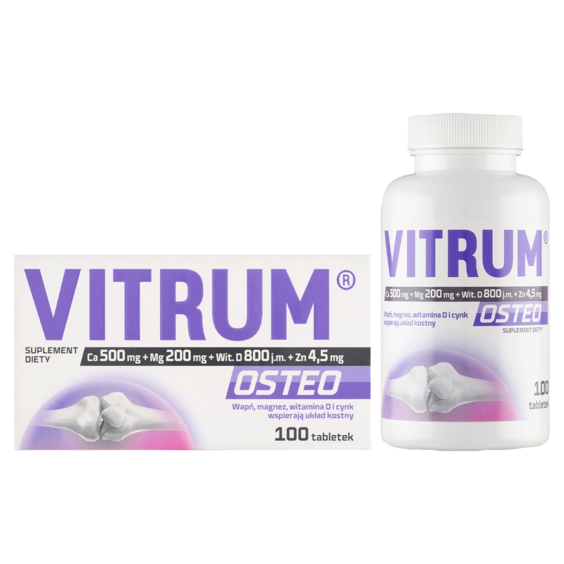 Vitrum Osteo, 100 tabletek