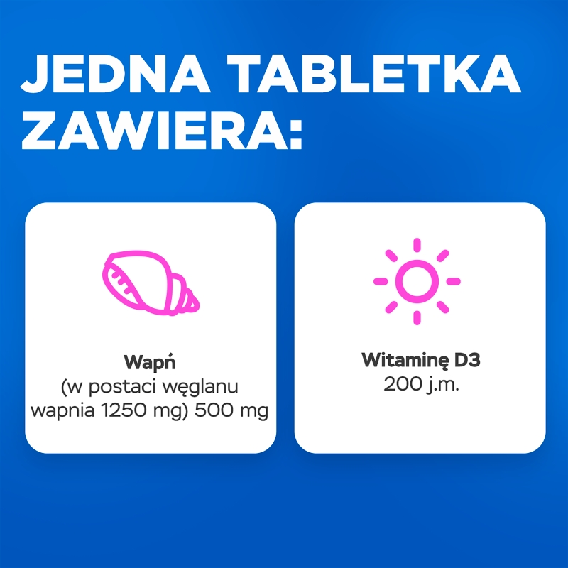 Vitrum Calcium, 120 tabletek