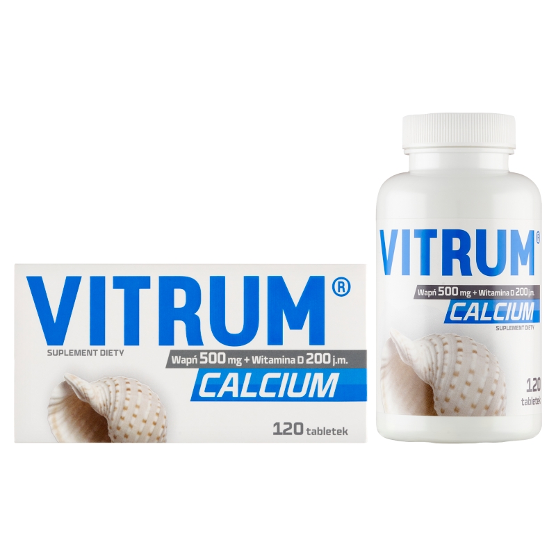 Vitrum Calcium, 120 tabletek
