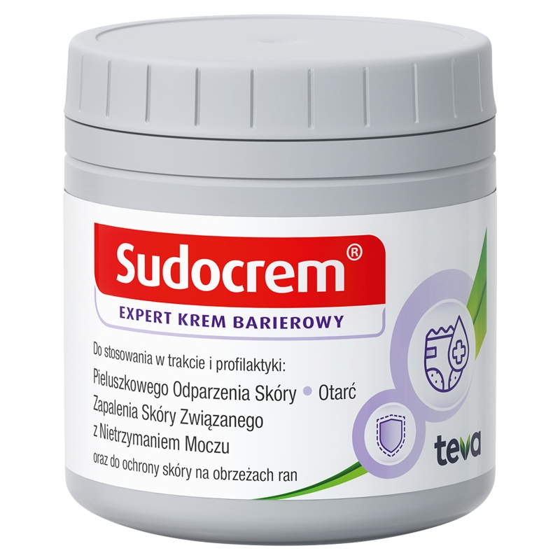 Sudocrem Expert, krem barierowy przy zapaleniach skóry, odparzeniach, 125 g