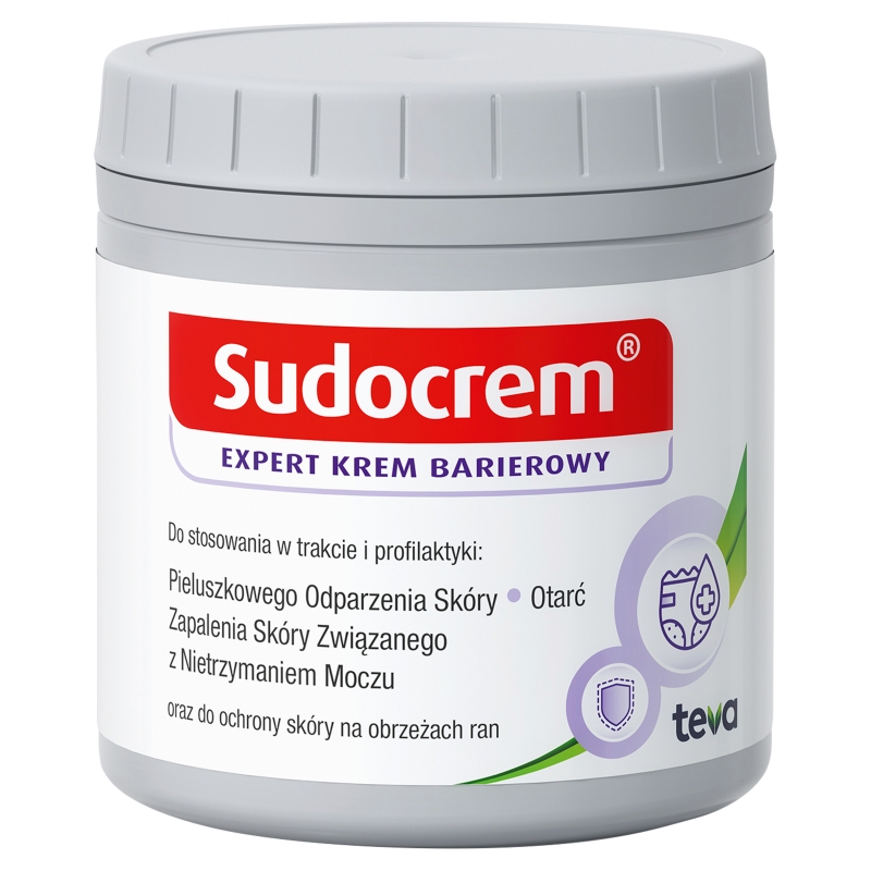 Sudocrem Expert, krem barierowy przy zapaleniach skóry, odparzeniach, 250 g