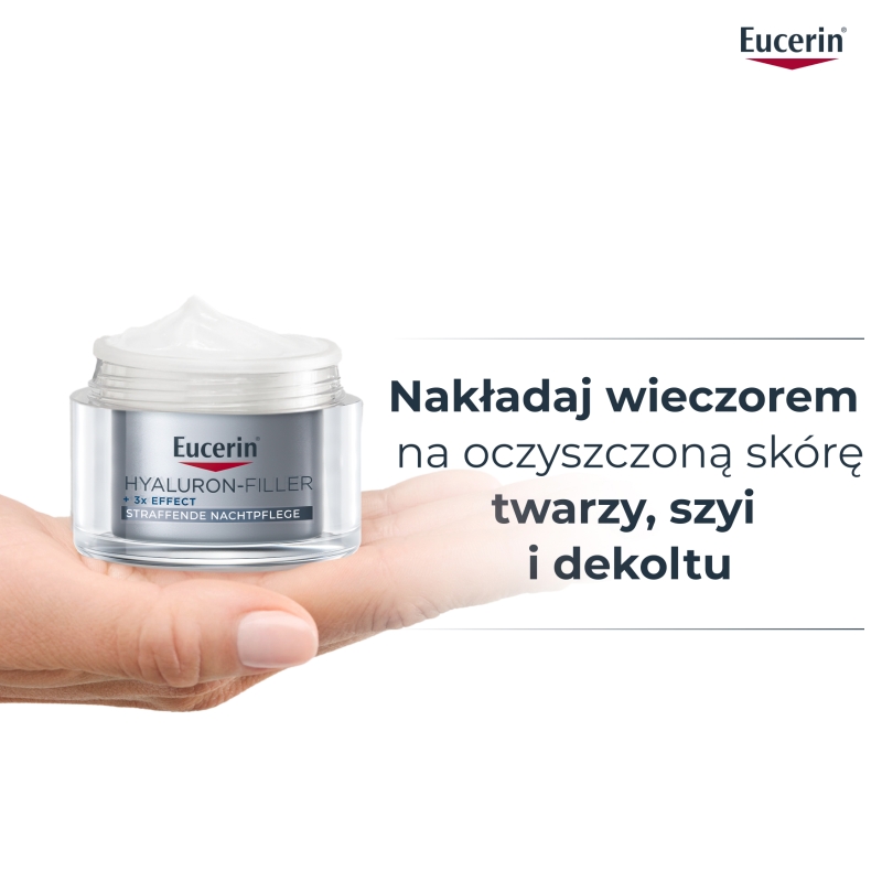 Eucerin Hyaluron-Filler, krem na noc, 50 ml