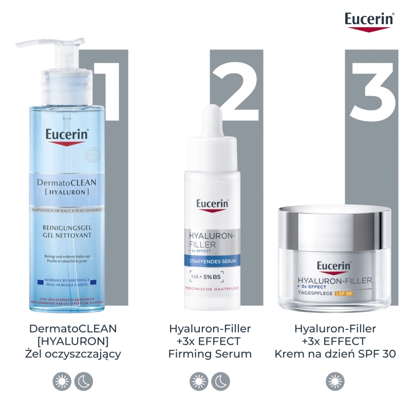 Eucerin Hyaluron-Filler, krem na dzień, SPF 30, 50 ml
