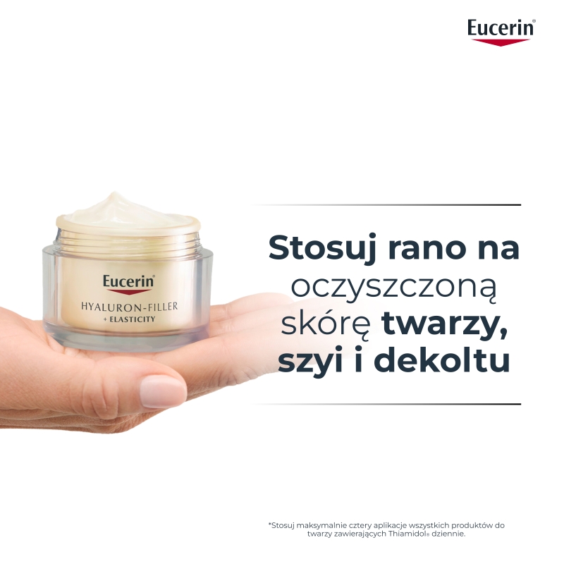 Eucerin Hyaluron-Filler + Elasticity, krem na dzień do twarzy, SPF30, 50 ml