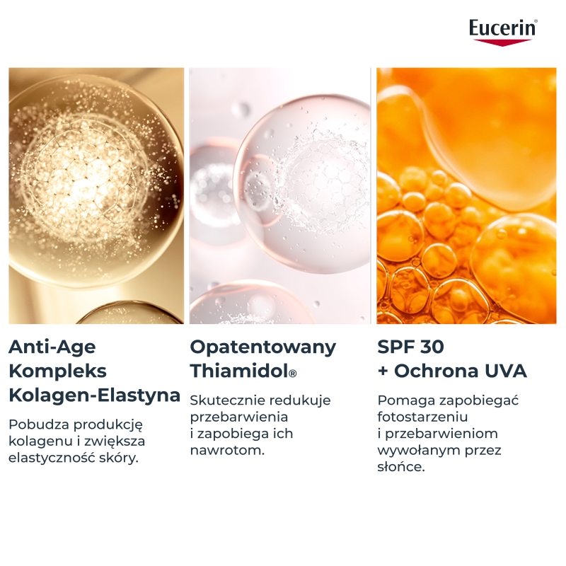 Eucerin Hyaluron-Filler + Elasticity, krem na dzień do twarzy, SPF30, 50 ml