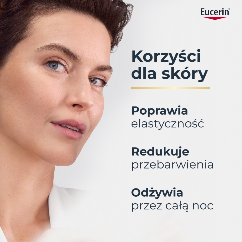 Eucerin Hyaluron-Filler + Elasticity, krem na noc, 50 ml