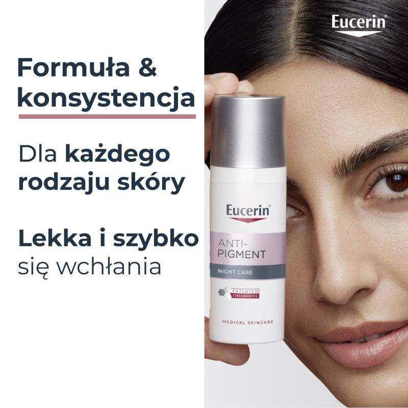 Eucerin Anti-Pigment, krem na noc przeciw przebarwieniom, 50 ml