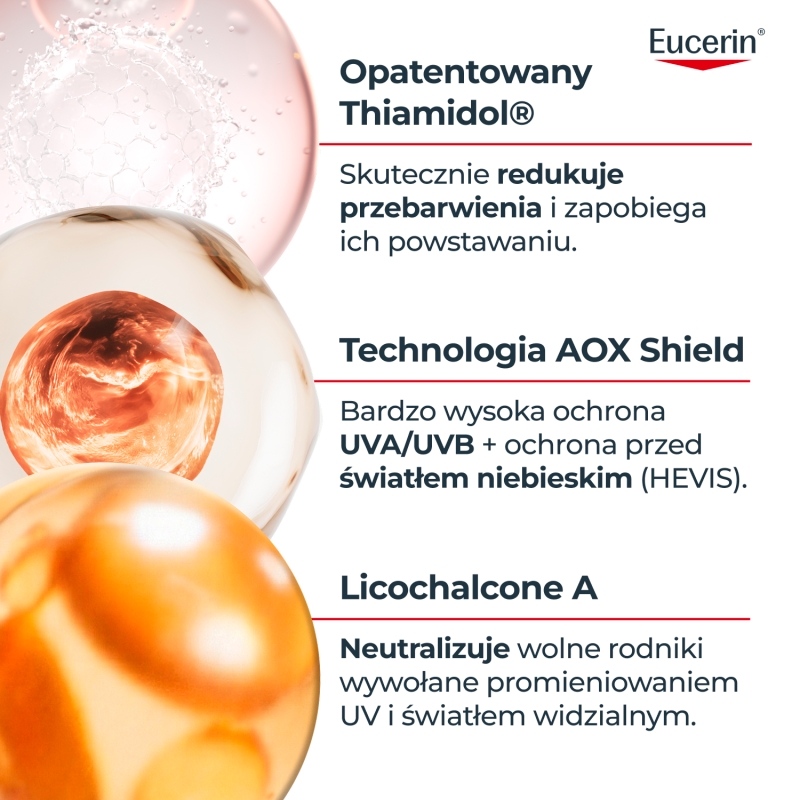 Eucerin Sun Pigment Control, fluid przeciw przebarwieniom, SPF 50+, 50 ml