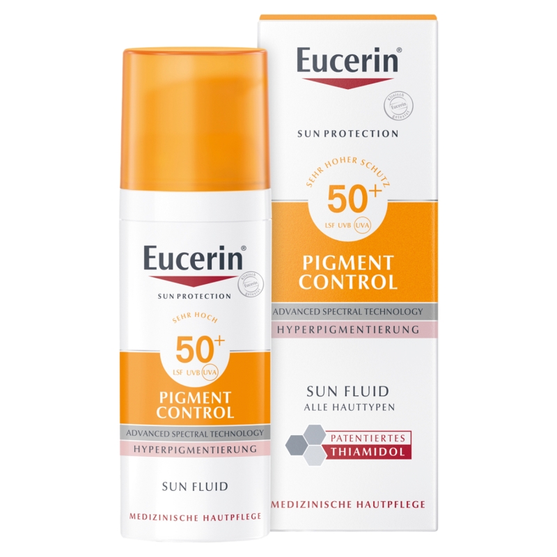 Eucerin Sun Pigment Control, fluid przeciw przebarwieniom, SPF 50+, 50 ml
