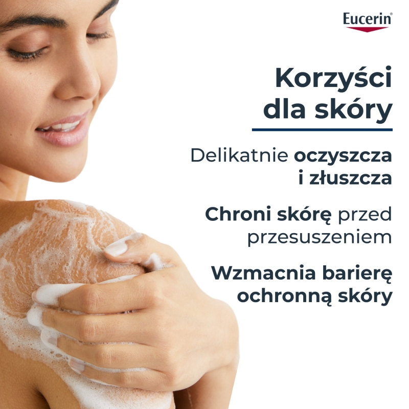 Eucerin Urearepair, żel do mycia z 5% mocznika,