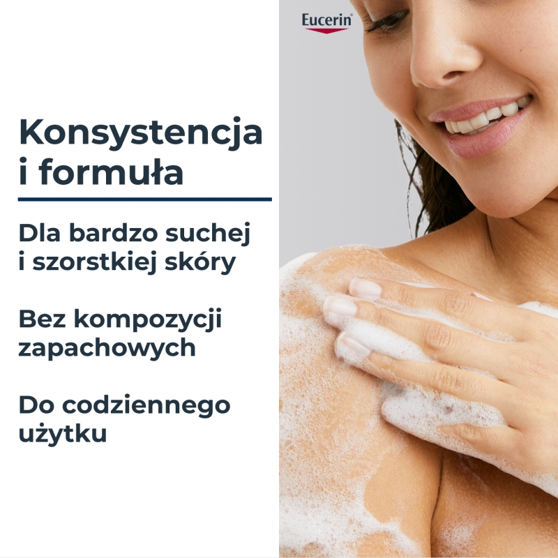 Eucerin Urearepair, żel do mycia z 5% mocznika,