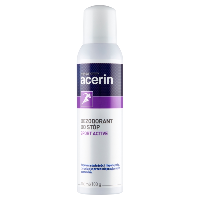 Acerin Sport Active, dezodorant do stóp na grzybicę, 150 ml