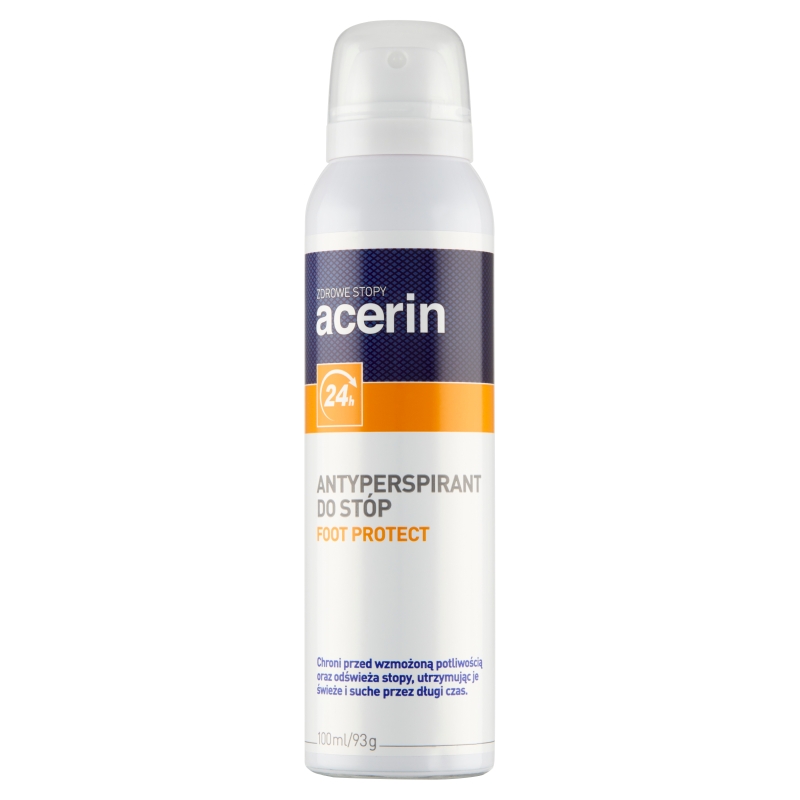 Anida Acerin Foot Protect, antyperspirant przeciw poceniu stóp, 100 ml