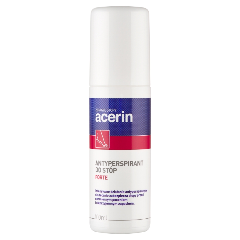 Anida Acerin Antyperspirant Forte do stóp na nadmierne pocenie i nieprzyjemny zapach, 100 ml