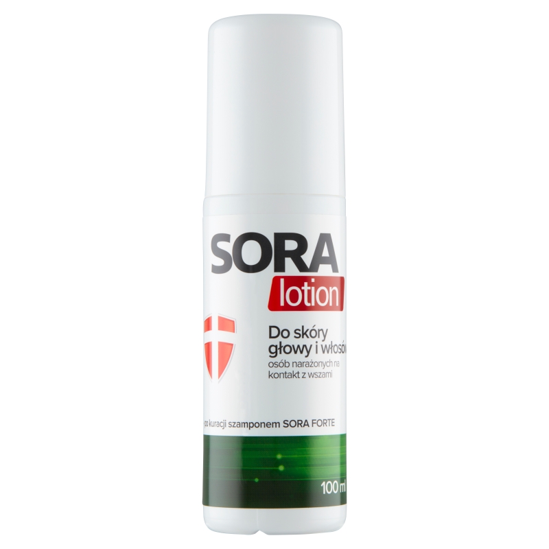 Sora Lotion , płyn do skóry głowy i włosów na wszawicę, 100 ml
