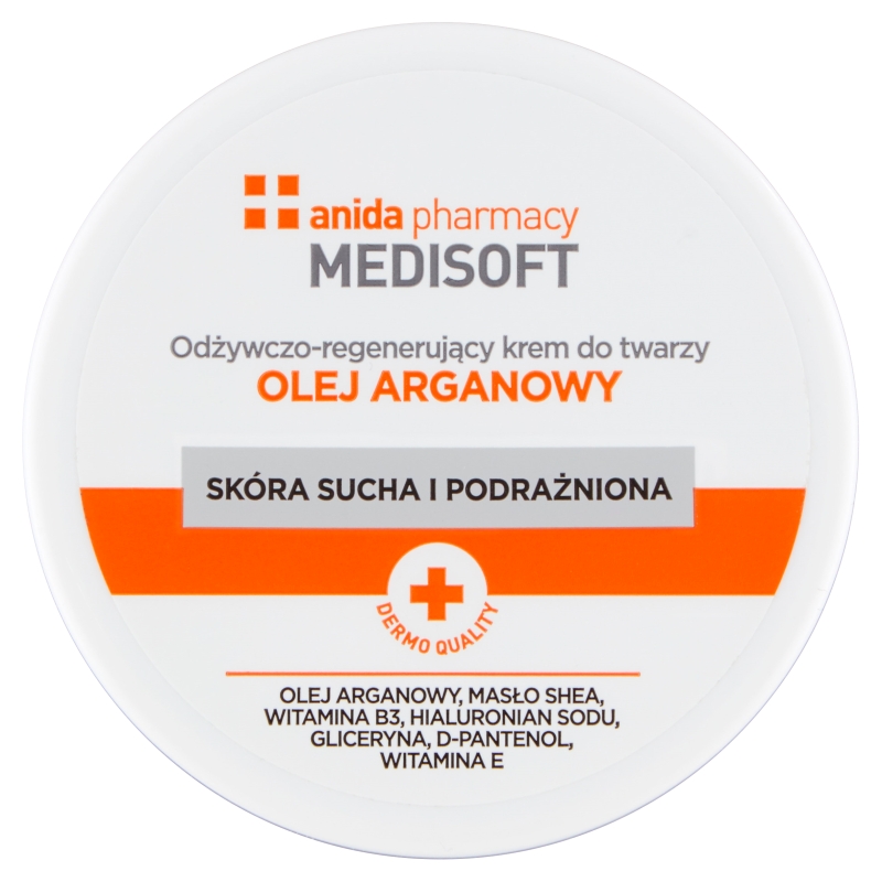 MEDI SOFT  krem odżywczo regenerujący z olejkiem arganowym, 100 ml