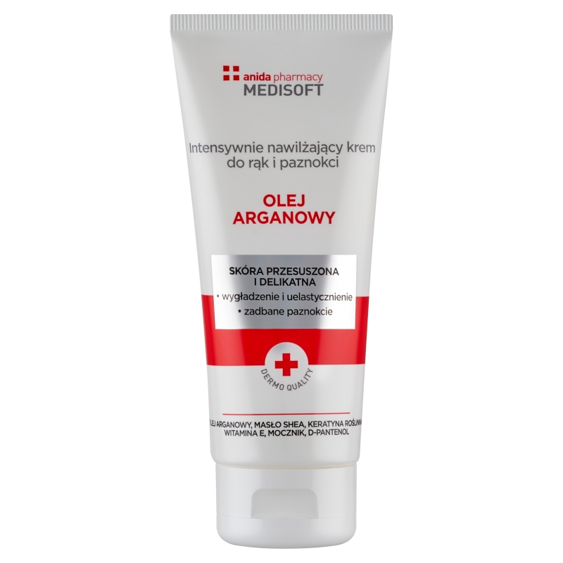 MEDI SOFT, krem do rąk i paznokci z olejkiem arganowy, 100 ml