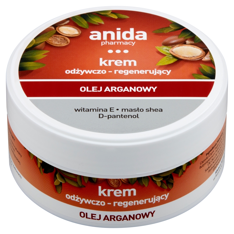 Anida Olej arganowy, krem odżywczo-regenerujący, 125 ml