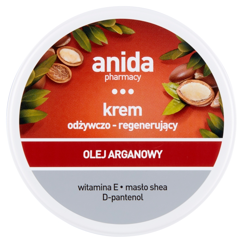 Anida Olej arganowy, krem odżywczo-regenerujący, 125 ml