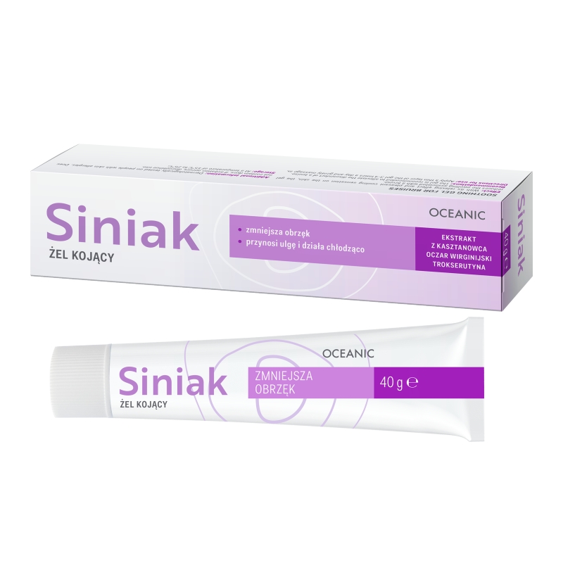 Siniak , żel kojąco-pielęgnacyjny, 40 g.