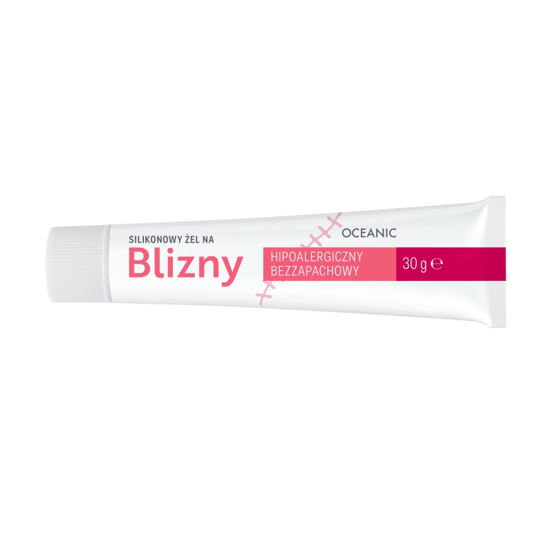 Blizny, żel silikonowy, hipoalergiczny, bezzapachowy, 30 g