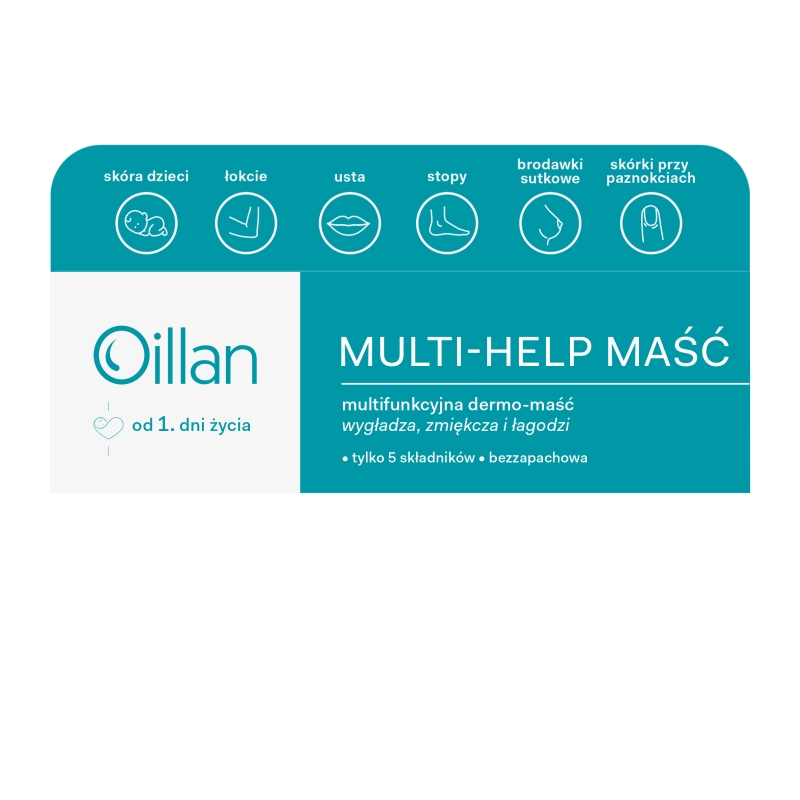Oillan Multi-Help, dermo-maść, 12 g