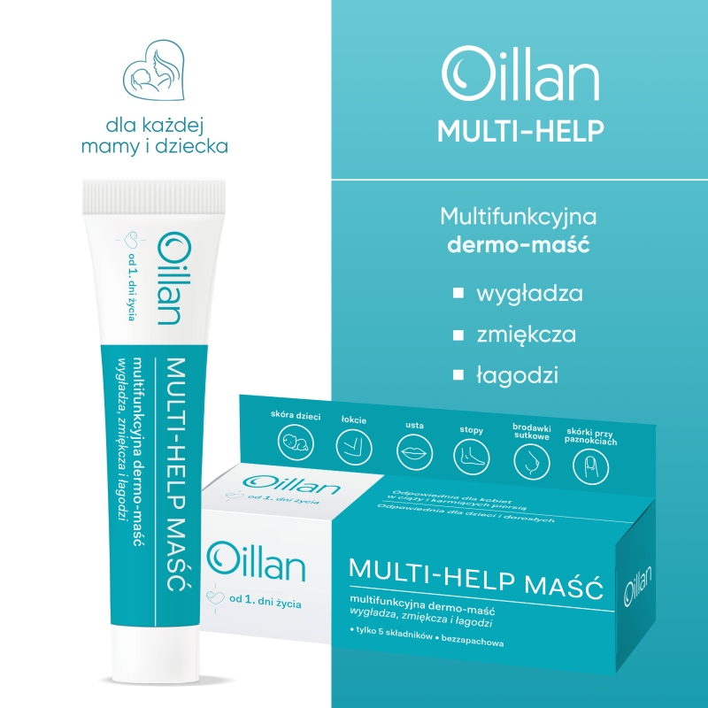 Oillan Multi-Help, dermo-maść, 12 g