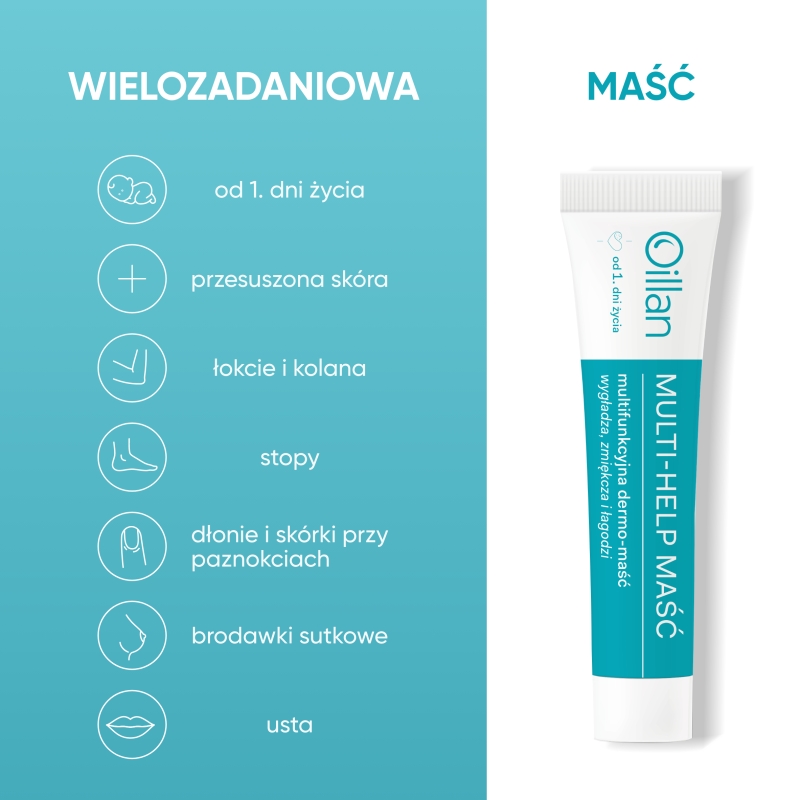 Oillan Multi-Help, dermo-maść, 12 g
