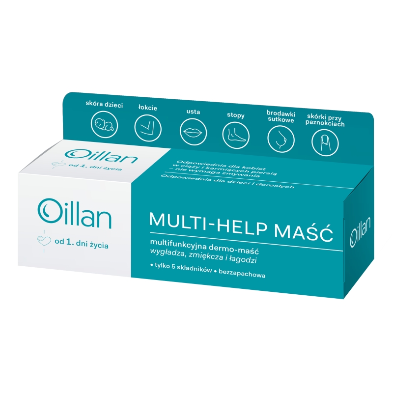 Oillan Multi-Help, dermo-maść, 12 g