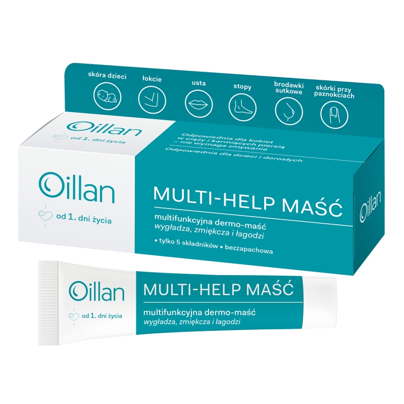 Oillan Multi-Help, dermo-maść, 12 g