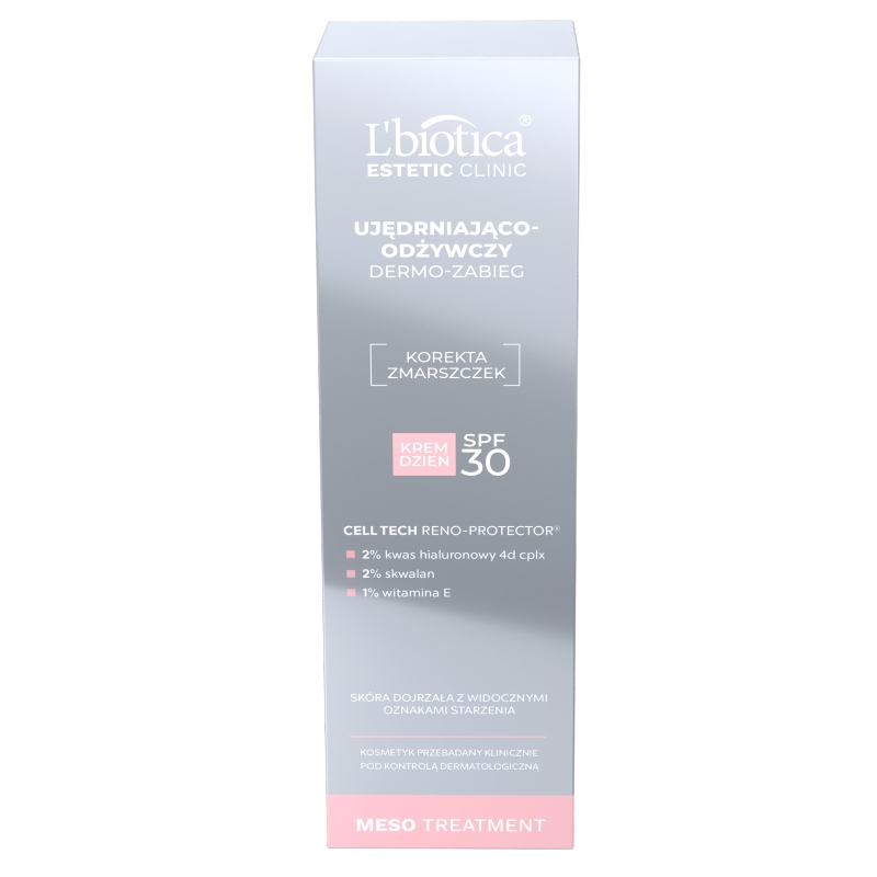 L'biotica Dermo-zabieg, krem ujędrniająco-odżywczy na dzień, SPF 30, 35 ml