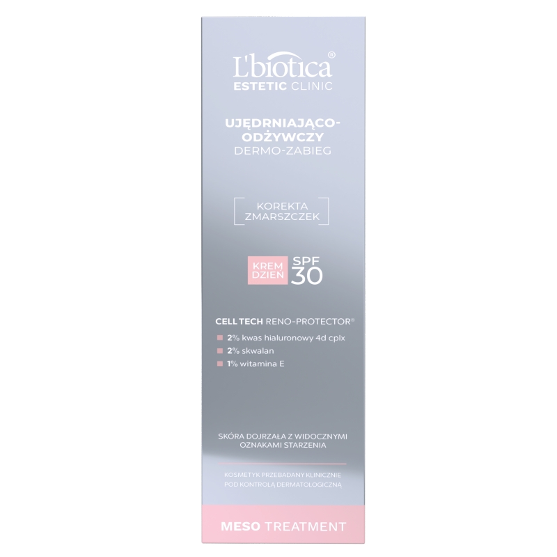 L'biotica Dermo-zabieg krem ujędrniająco-odżywczy na dzień, SPF 30, 35 ml