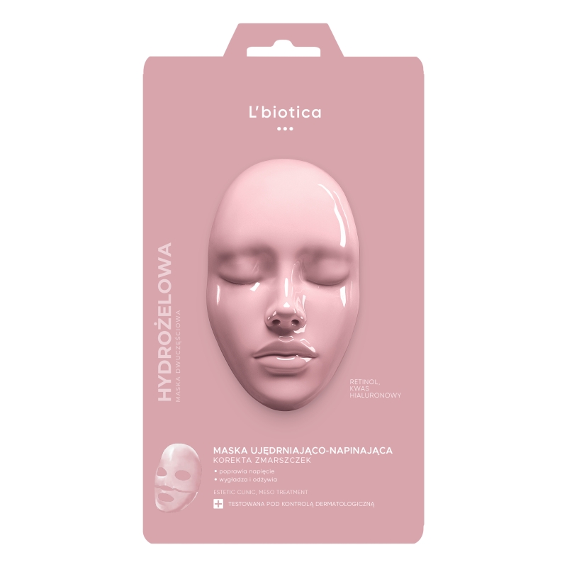 L'biotica dermo-maska hydrożelowa ujędrniająco-napinająca, 1 szt.