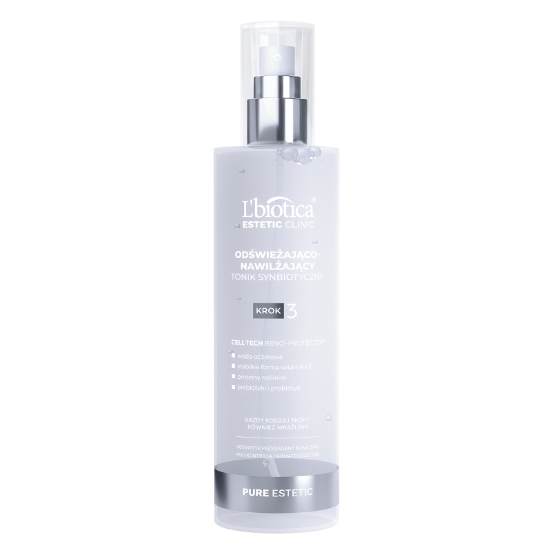 L'biotica, tonik odświeżająco-nawilżający, 200 ml