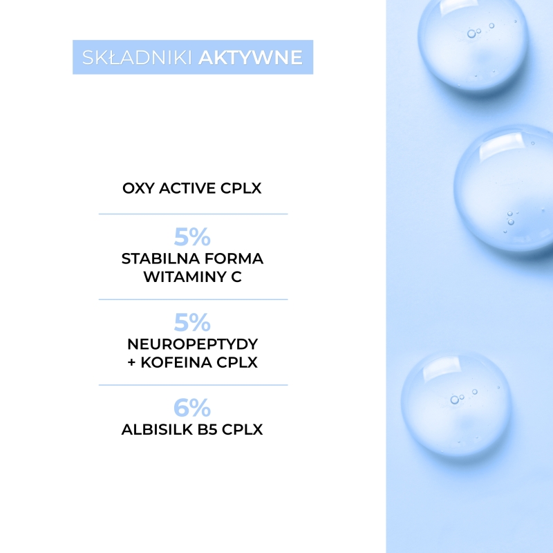 L'biotica Dermo-zabieg, krem rozświetlająco-dotleniający pod oczy i na powieki, 15 ml