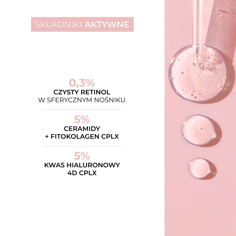 L'biotica Dermo-zabieg, krem napinająco-liftingujący pod oczy i na powieki, 15 ml