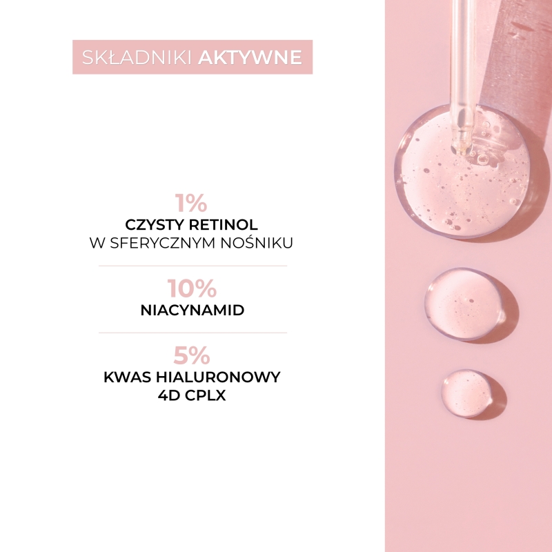 L'biotica Dermo-zabieg, serum wygładzająco-modelujące na noc, 30 ml