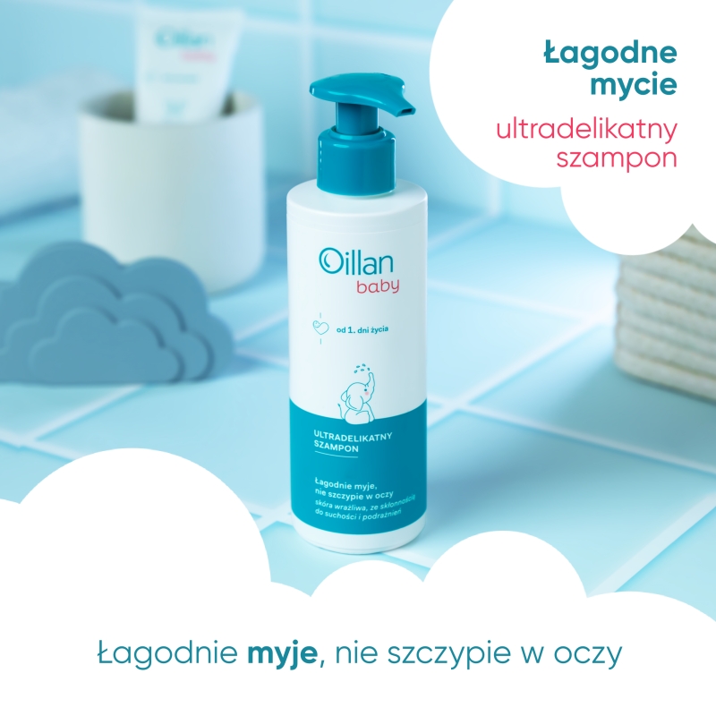 Oillan baby, szampon ultradelikatny, 200 ml