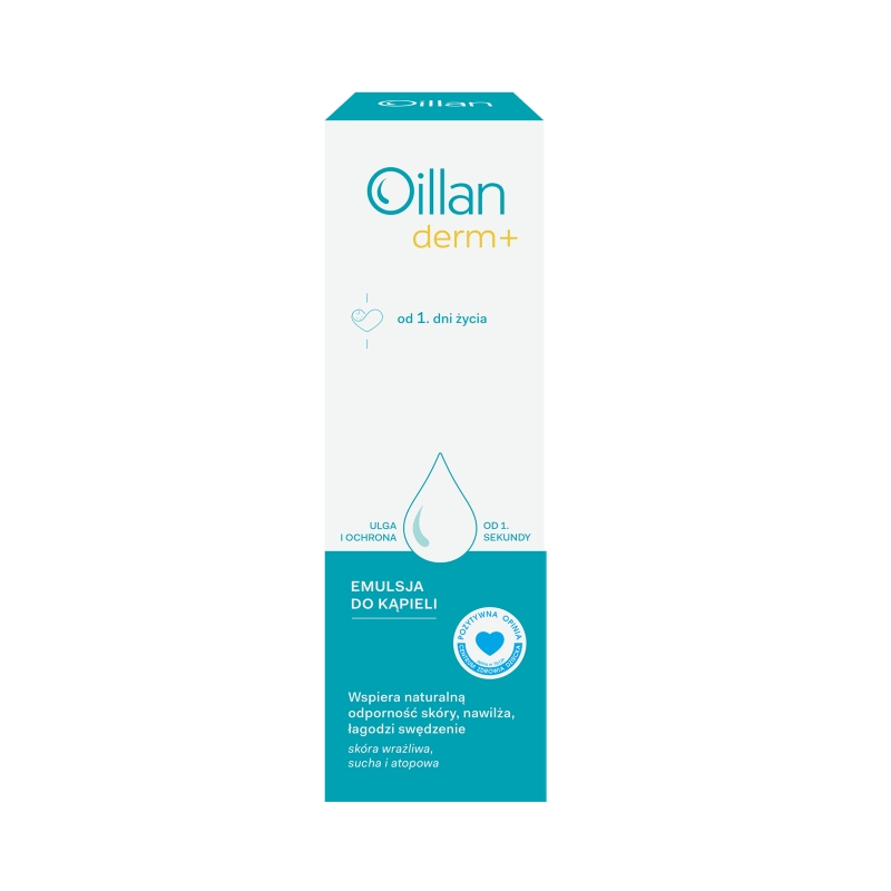 Oillan derm +, emulsja do kąpieli, 200 ml