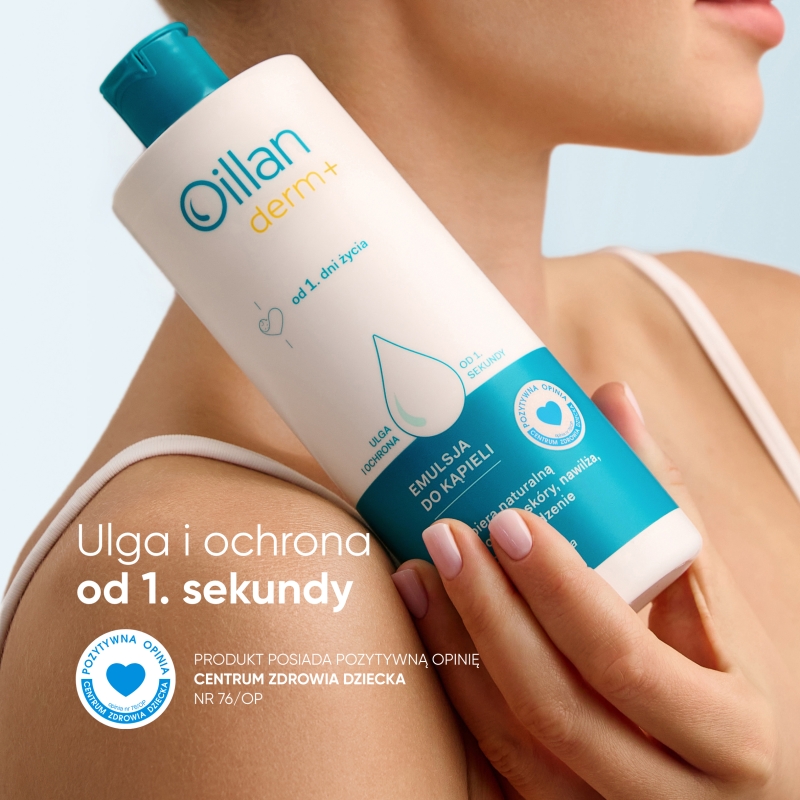 Oillan derm +, emulsja do kąpieli, 200 ml