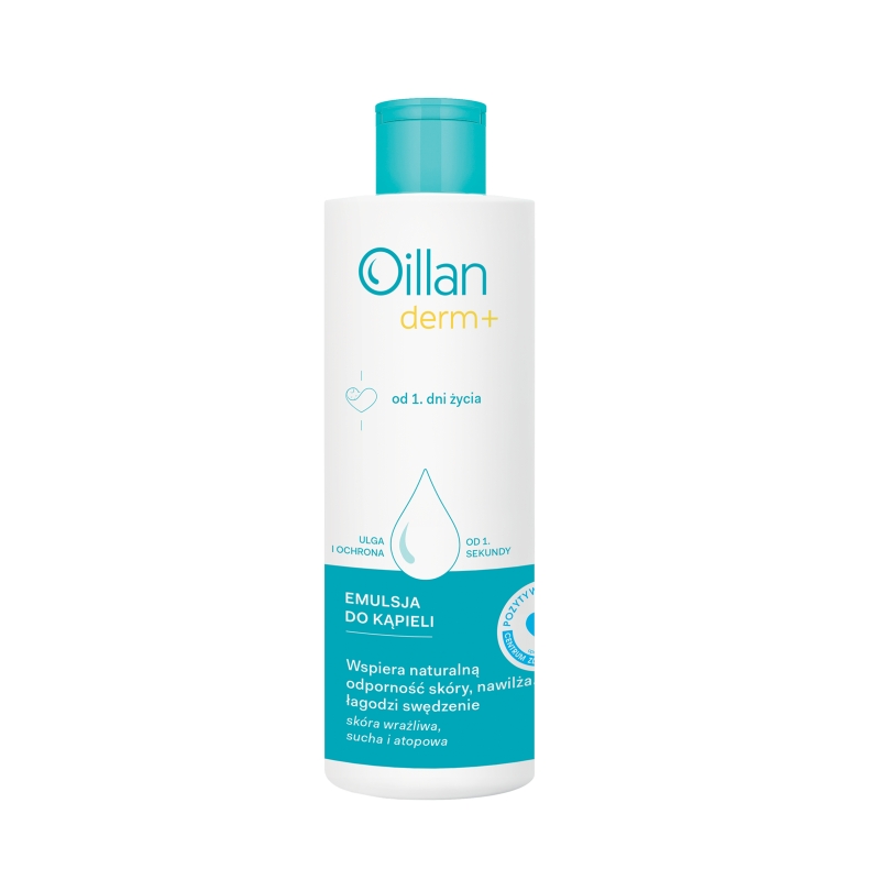 Oillan derm +, emulsja do kąpieli, 200 ml