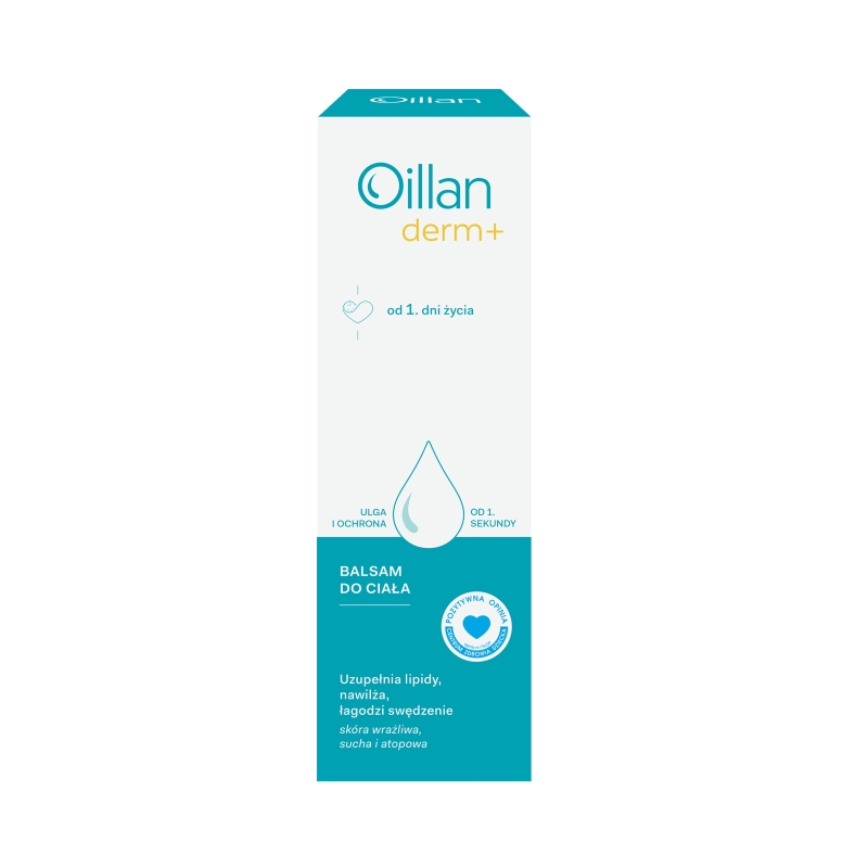 Oillan derm +, balsam do ciała, 200 ml