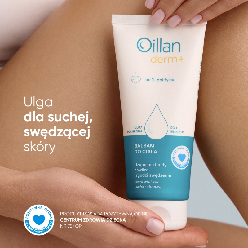 Oillan derm +, balsam do ciała, 200 ml
